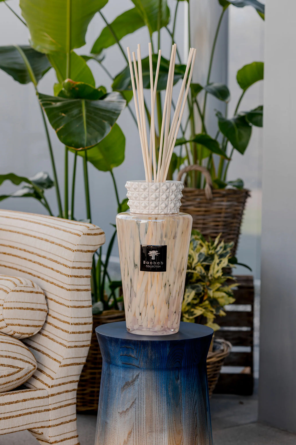 Totem Baobab - Pearls White - I.D DECO MARSEILLE