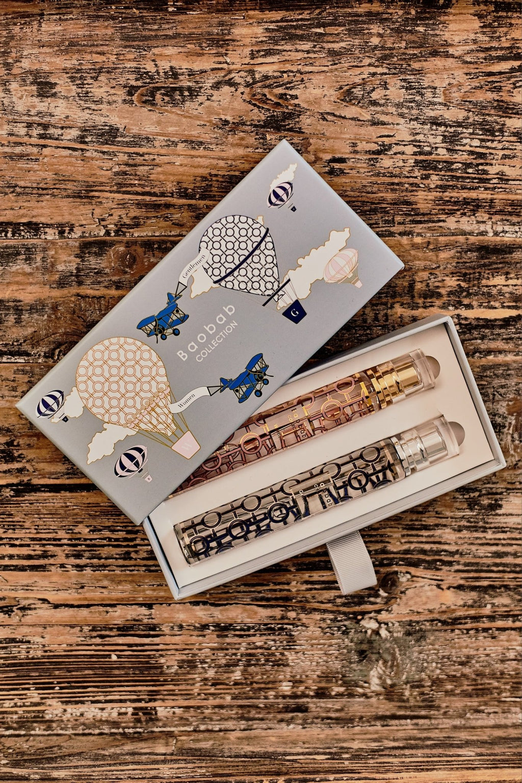 Coffret Cadeau Sprays d'intérieur Women & Gentlemen - Baobab - I.D DECO MARSEILLE