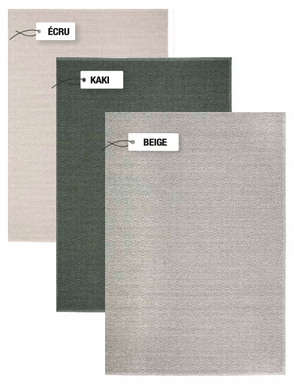 Tapis Andorre - Outdoor (6 tailles) - I.D DECO MARSEILLE