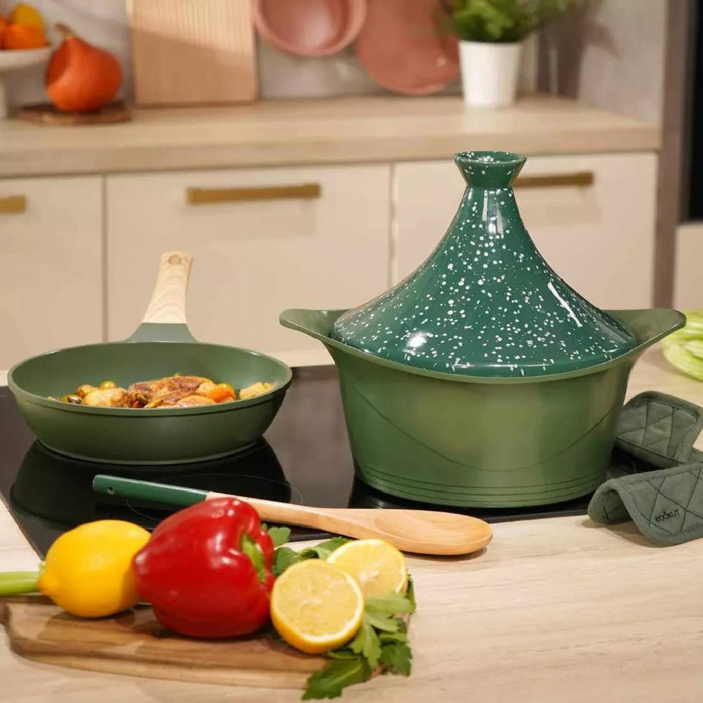 Couvercle Tajine Vert Incoyable Cocotte - Cookut (2 tailles) - I.D DECO MARSEILLE
