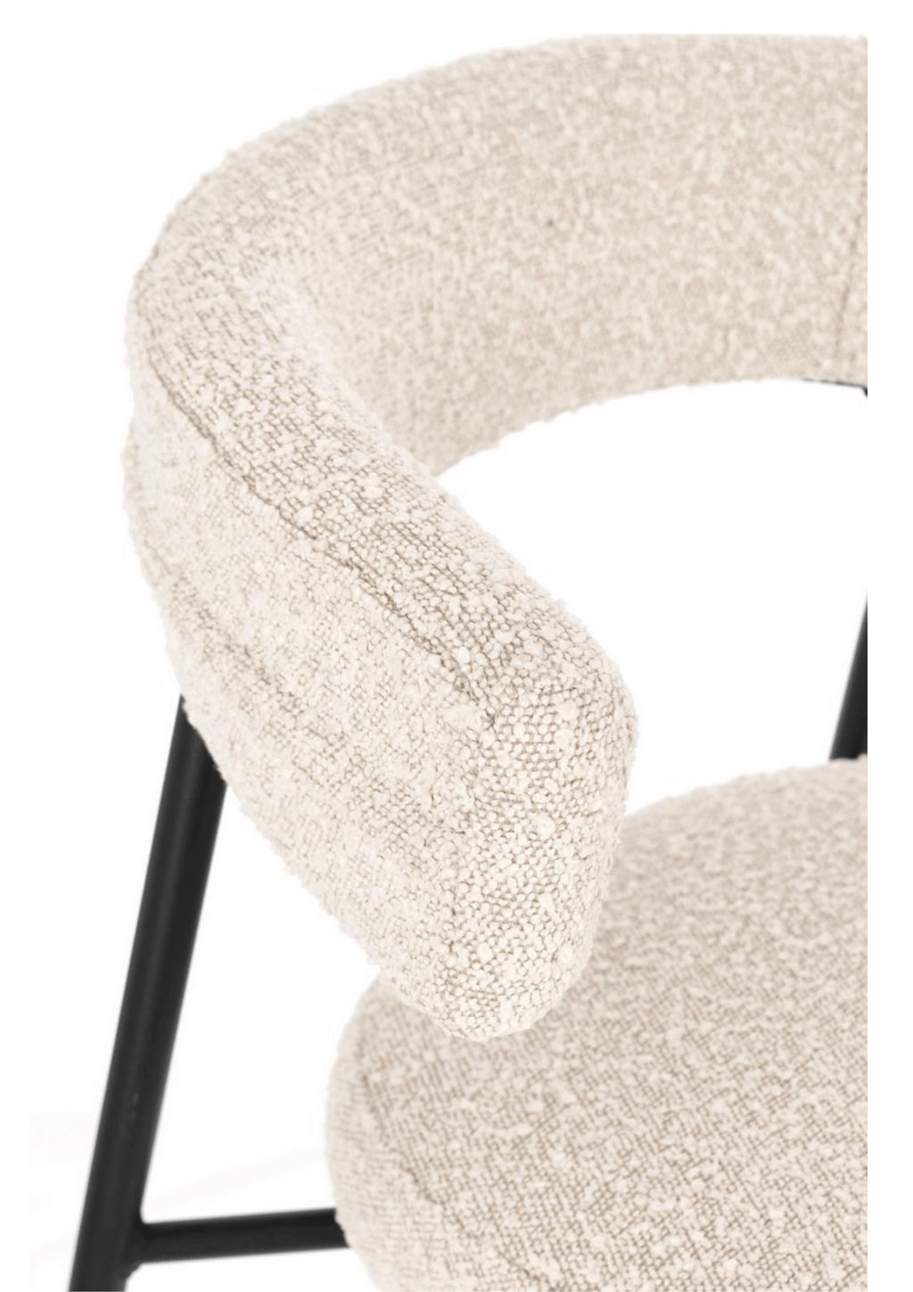 Chaise Maya Ivoire - I.D DECO MARSEILLE