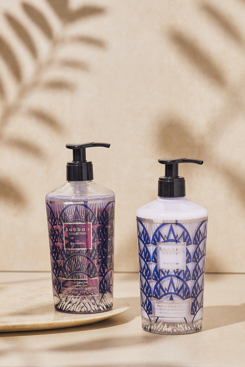 Coffret Lotion Corps & Mains et Gel Mains Manhattan - Baobab Collection - I.D DECO MARSEILLE