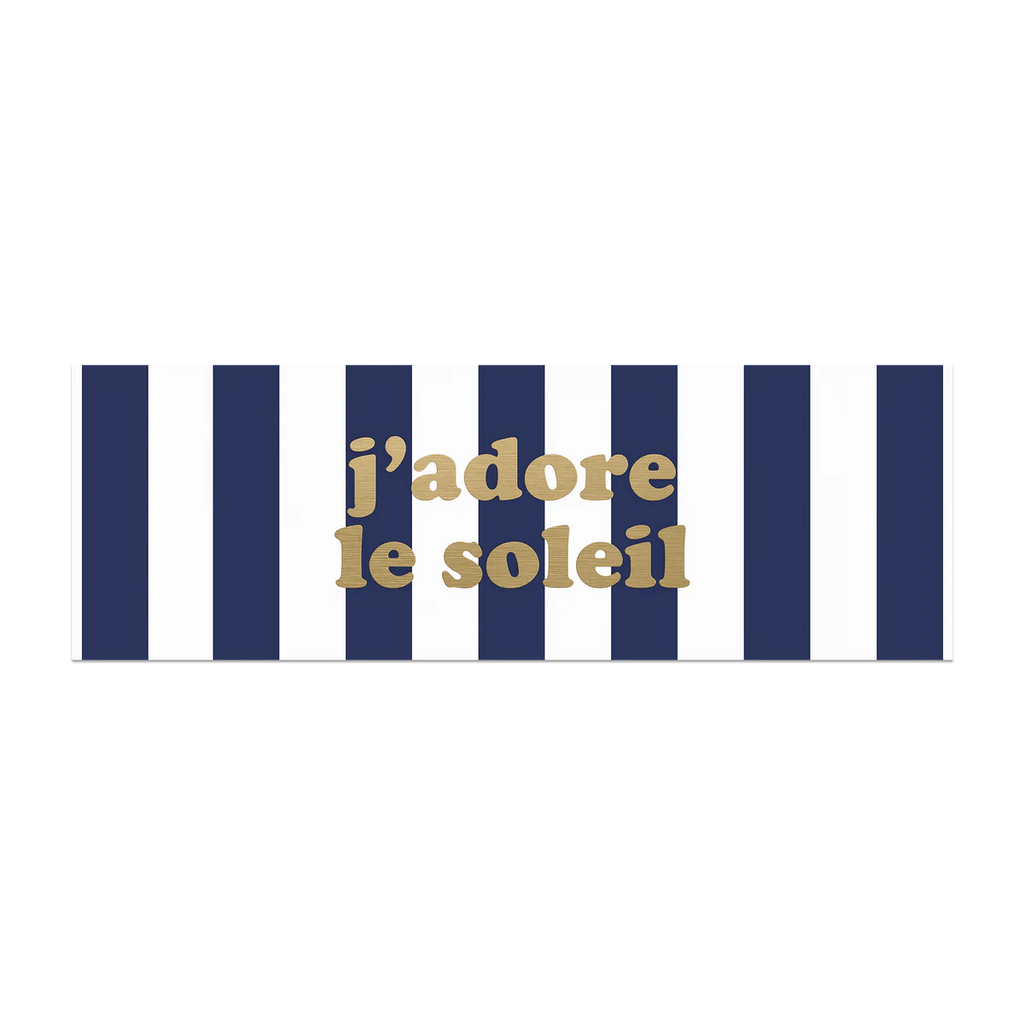Tapis de sol J'adore le Soleil - Pôdevache - I.D DECO MARSEILLE