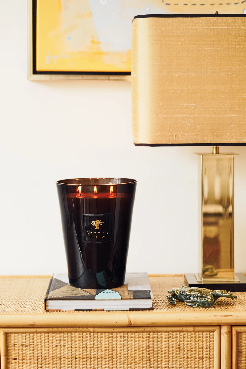 Bougie Baobab - Les Prestigieuses Encre de Chine - I.D DECO MARSEILLE