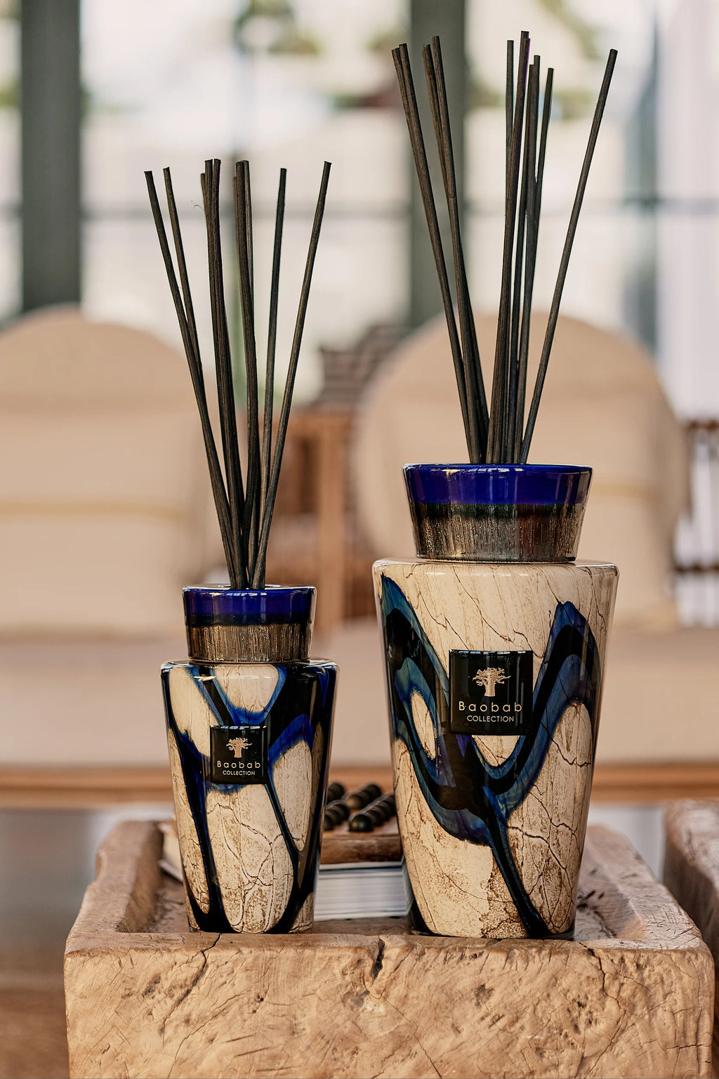 Totem Baobab - Stones Lazuli - I.D DECO MARSEILLE