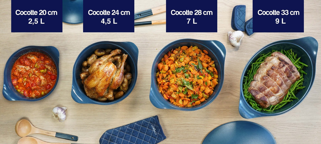 L'incroyable Cocotte Graphite - Cookut - I.D DECO MARSEILLE