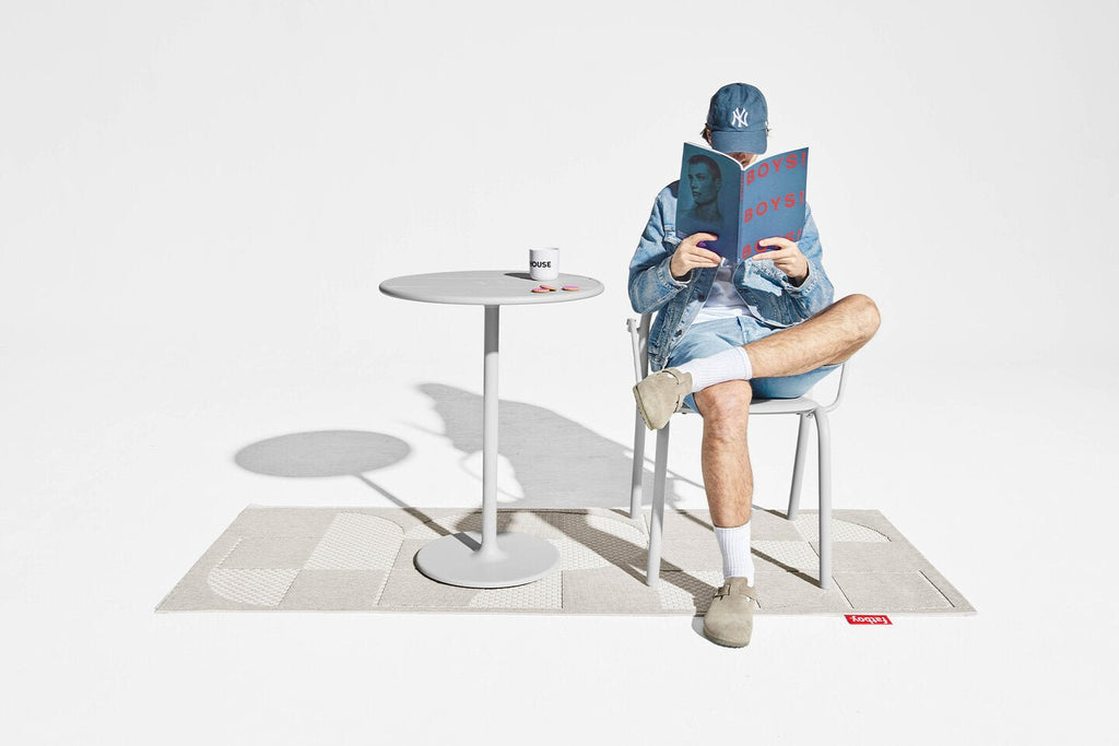 Tapis Carpretty Catwalk Crème/Blanc - Fatboy - I.D DECO MARSEILLE