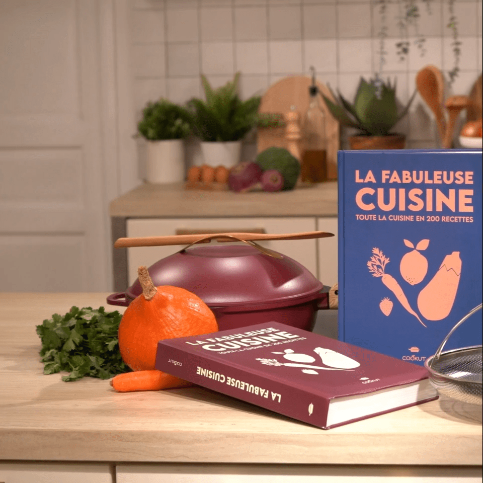 Livre 200 recettes La Fabuleuse - Cookut - I.D DECO MARSEILLE