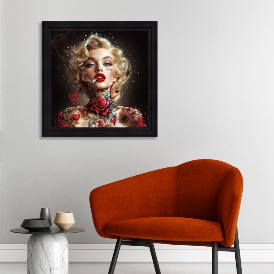 Sarah B - Red Monroe - I.D DECO MARSEILLE