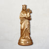 Statue Notre Dame de La Garde en résine, fabriquée par la marque J'ai Vu La Vierge, coloris Doré, chez I.D DECO Marseille et en livraison partout en France