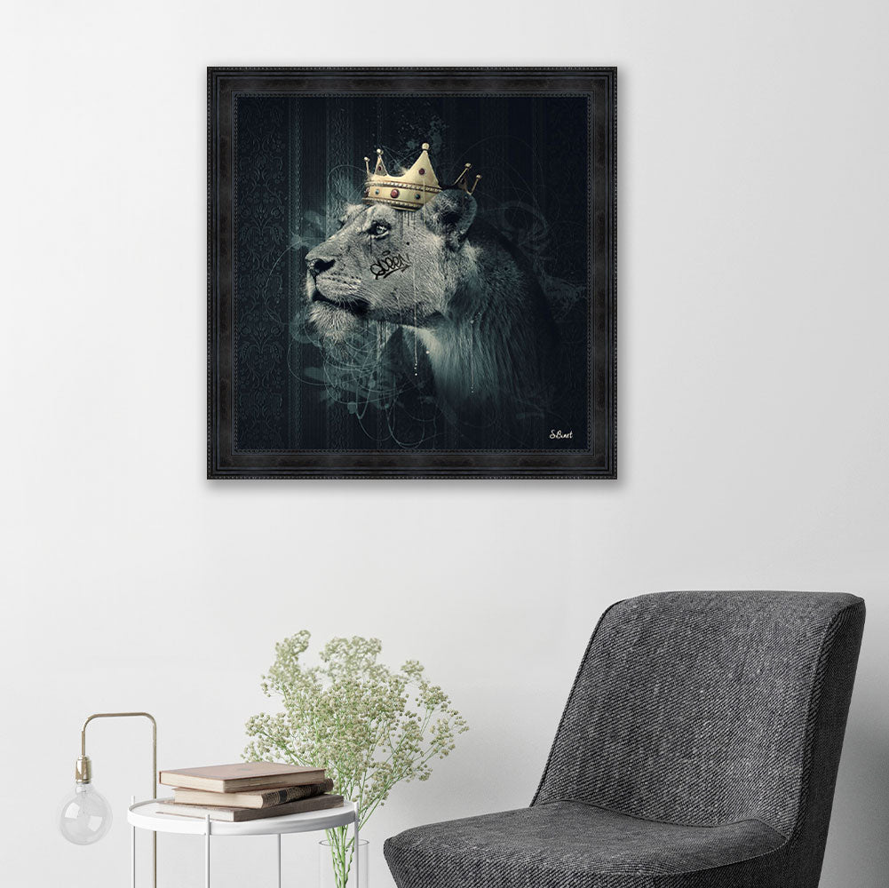 Sylvain Binet - Lionne Couronne - I.D DECO MARSEILLE