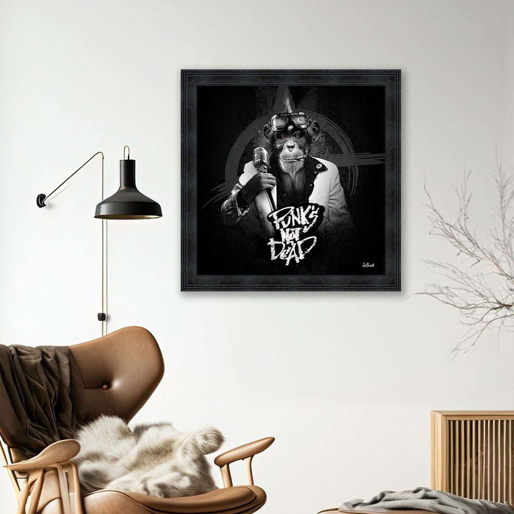 Sylvain Binet - Singe Punk's Not Dead - I.D DECO MARSEILLE