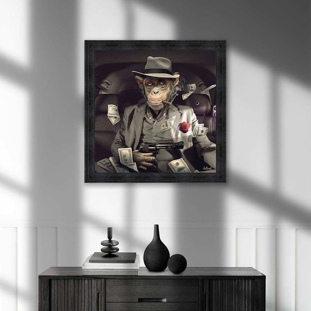 Sylvain Binet - Singe Mafia - I.D DECO MARSEILLE