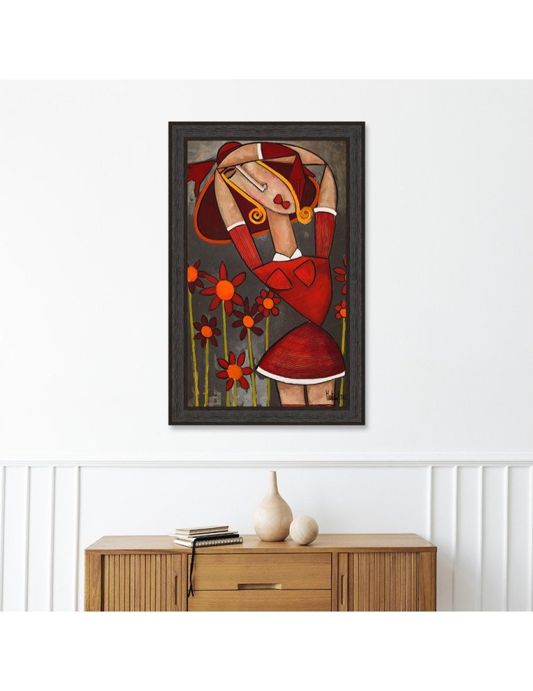 Martine Gonnin - Tout Rouge - I.D DECO MARSEILLE