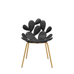 Chaise Filicudi Chair Black de Qeeboo, disponible chez I.D DECO Marseille