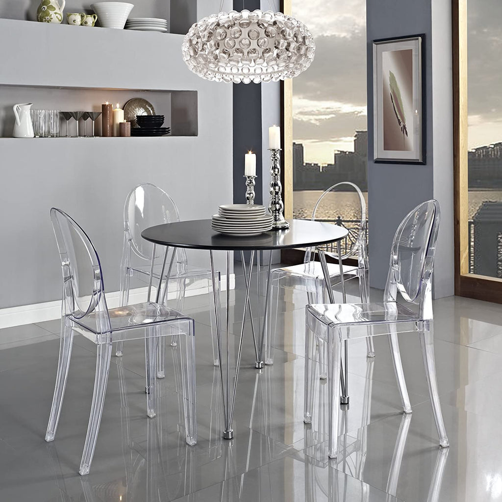 Chaises VICTORIA GHOST (lot de 2) - Kartell (6 couleurs) - I.D DECO MARSEILLE
