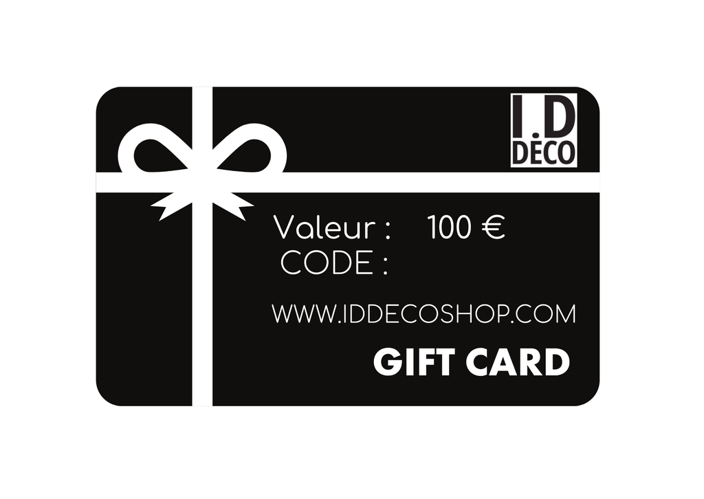 Carte - cadeau I.D DECO - I.D DECO MARSEILLE