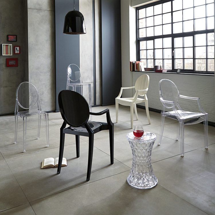 Chaises LOUIS GHOST - Kartell (8 couleurs) - I.D DECO MARSEILLE