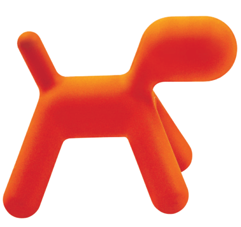 Puppy M Orange de la marque Magis, Designer Eero Aarnio, disponible chez I.D DECO Marseille en retrait boutique ou en livraison partout en France