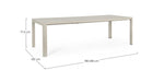 Table Ext. Kilian 180/240cm - I.D DECO MARSEILLE