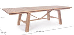 Table Landy Teck XL Extérieur