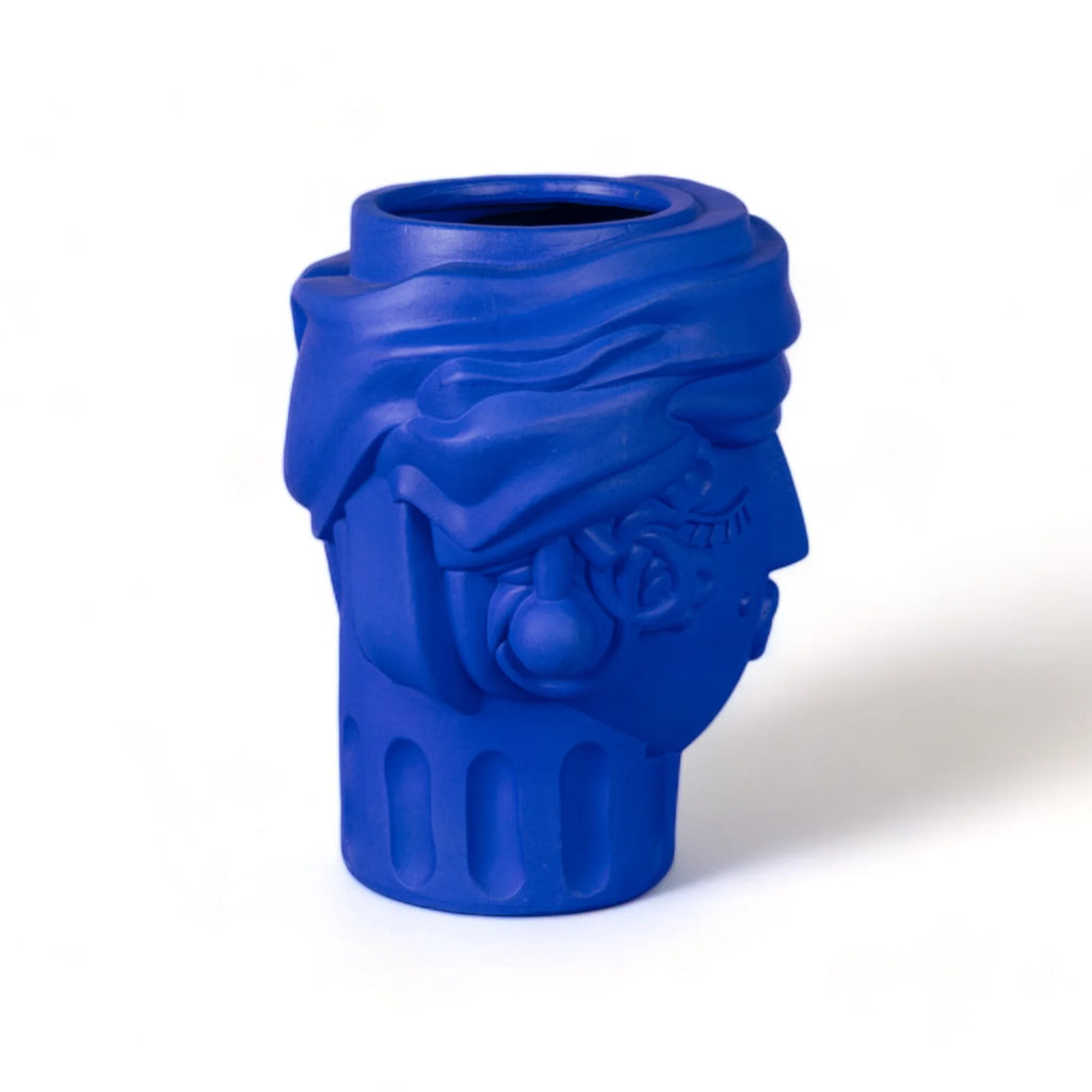 Vase Terracotta Women Blue - Seletti - I.D DECO MARSEILLE