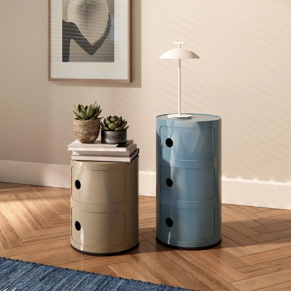 Componibili Classic 3 vert  Kartell disponible chez I.D DECO MARSEILLE en livraison à domicile ou retrait boutique