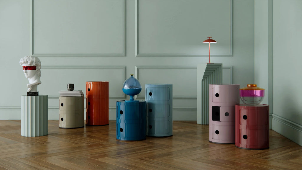 Componibili New Colors Bleu Clair - Kartell