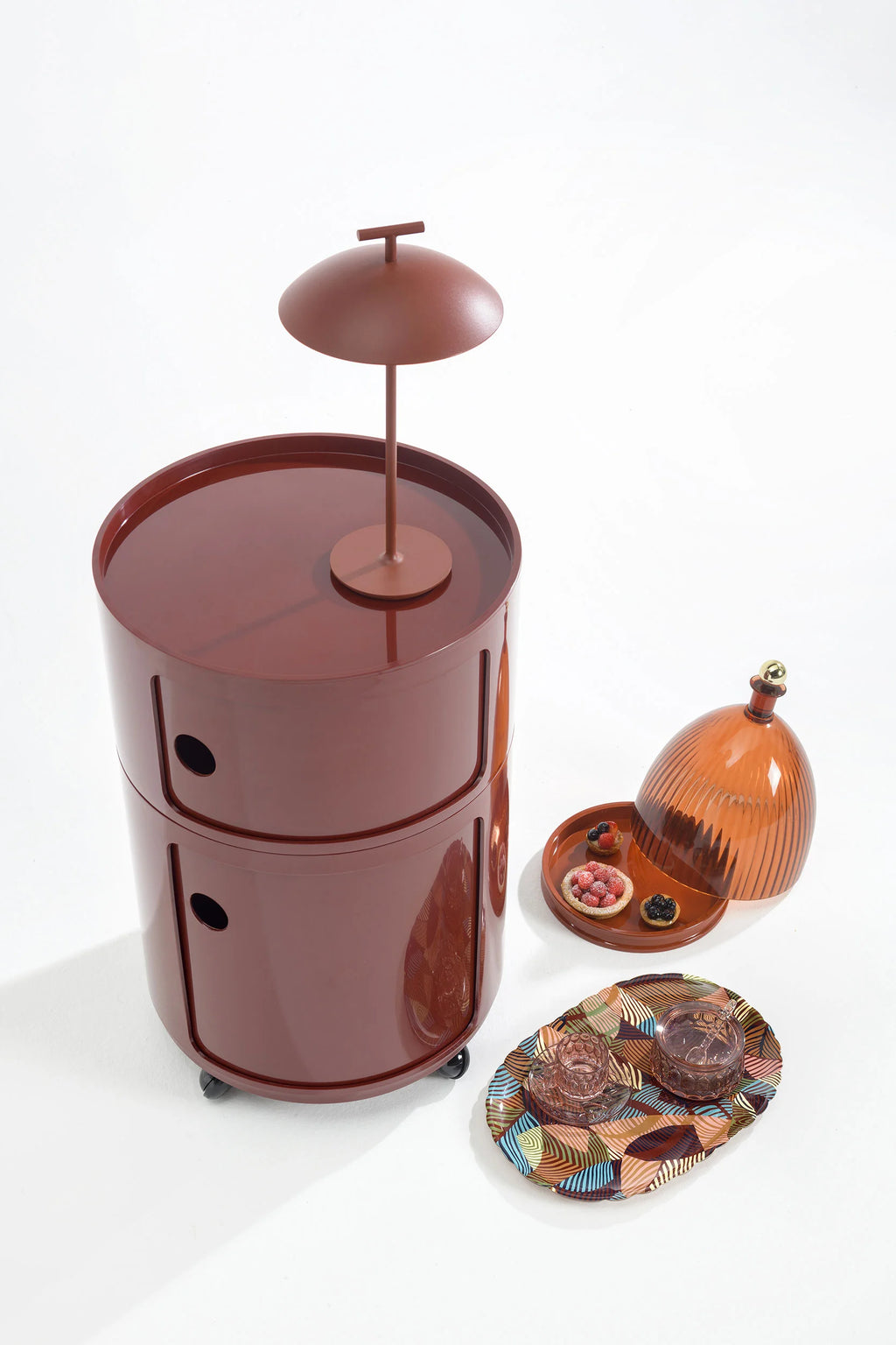 Componibili Big - Bordeaux - Kartell - I.D DECO MARSEILLE