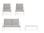 Set Salon Extérieur Blanc