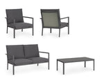 Set Salon Extérieur Anthracite