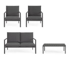 Set Salon Extérieur Anthracite
