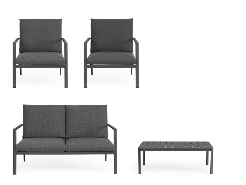 Set Salon Extérieur Anthracite