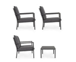 Set Salon Extérieur Anthracite