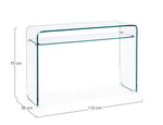 Console Verre double Deiri
