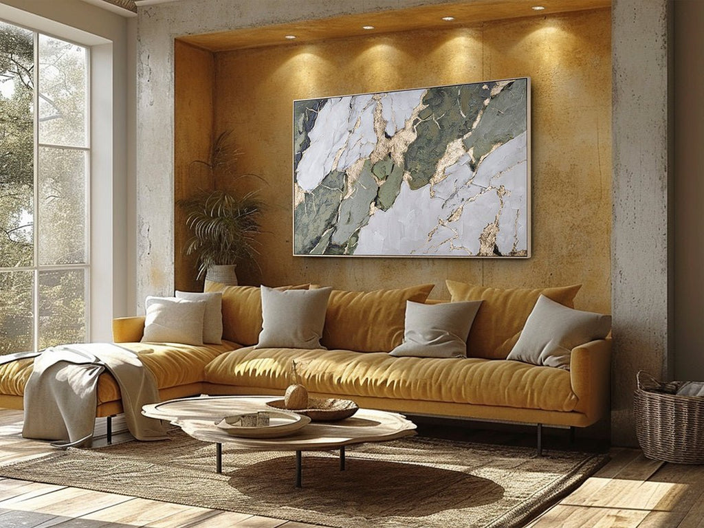 Peinture toile Reflejos 123x183cm - I.D DECO MARSEILLE