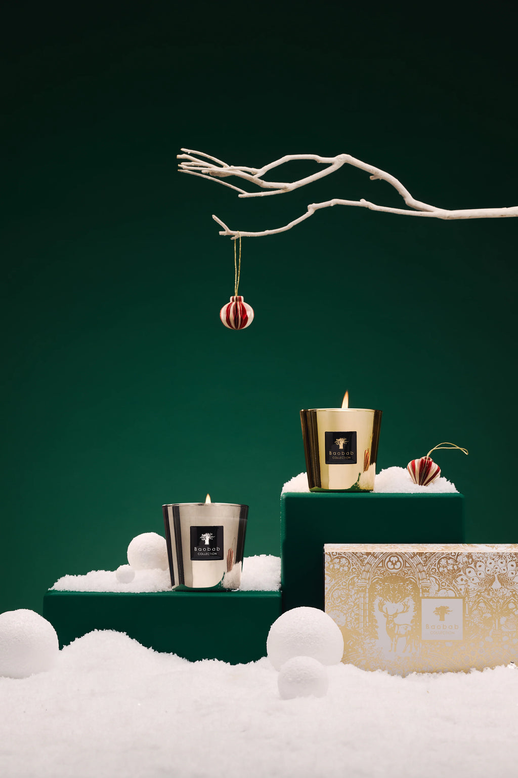 Coffret Duo Bougies Les Exlusives - Baobab - I.D DECO MARSEILLE