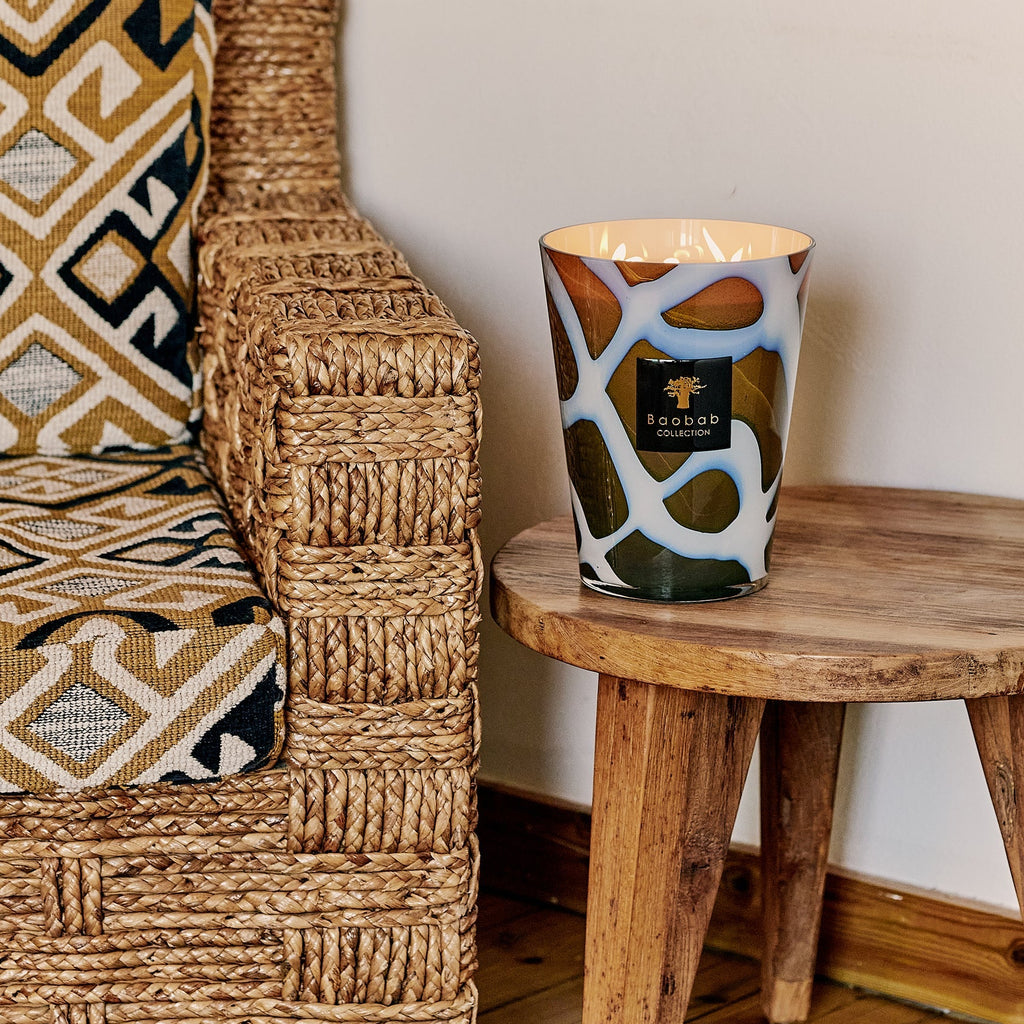 Bougie Baobab – Stones Agate - I.D DECO MARSEILLE