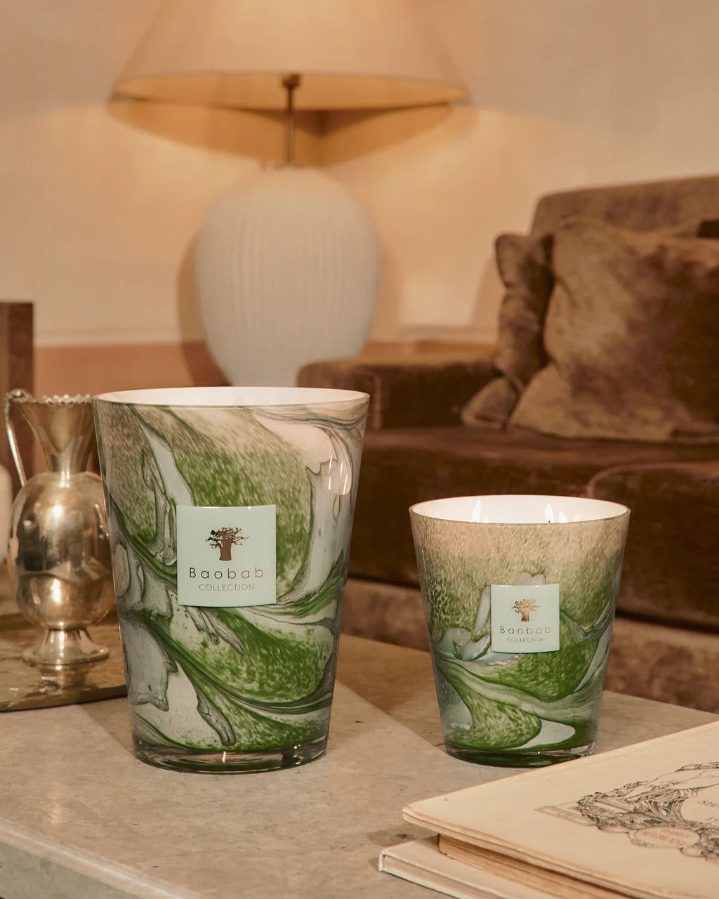 Bougie Baobab – Leaves Marius - I.D DECO MARSEILLE