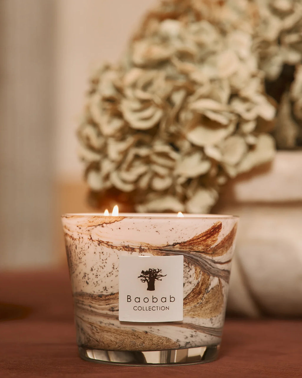 Bougie Baobab – Leaves Naïs - I.D DECO MARSEILLE