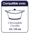 Dessous de plat en Bambou pour Cocotte 24 ou 28 cm - Cookut