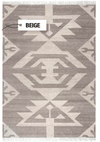 Tapis Azteque Beige - Outdoor (2 tailles) - I.D DECO MARSEILLE