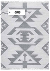 Tapis Azteque Gris - Outdoor (2 tailles) - I.D DECO MARSEILLE