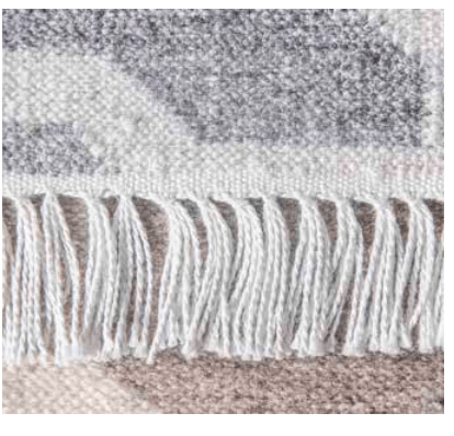 Tapis Azteque Gris - Outdoor (2 tailles) - I.D DECO MARSEILLE