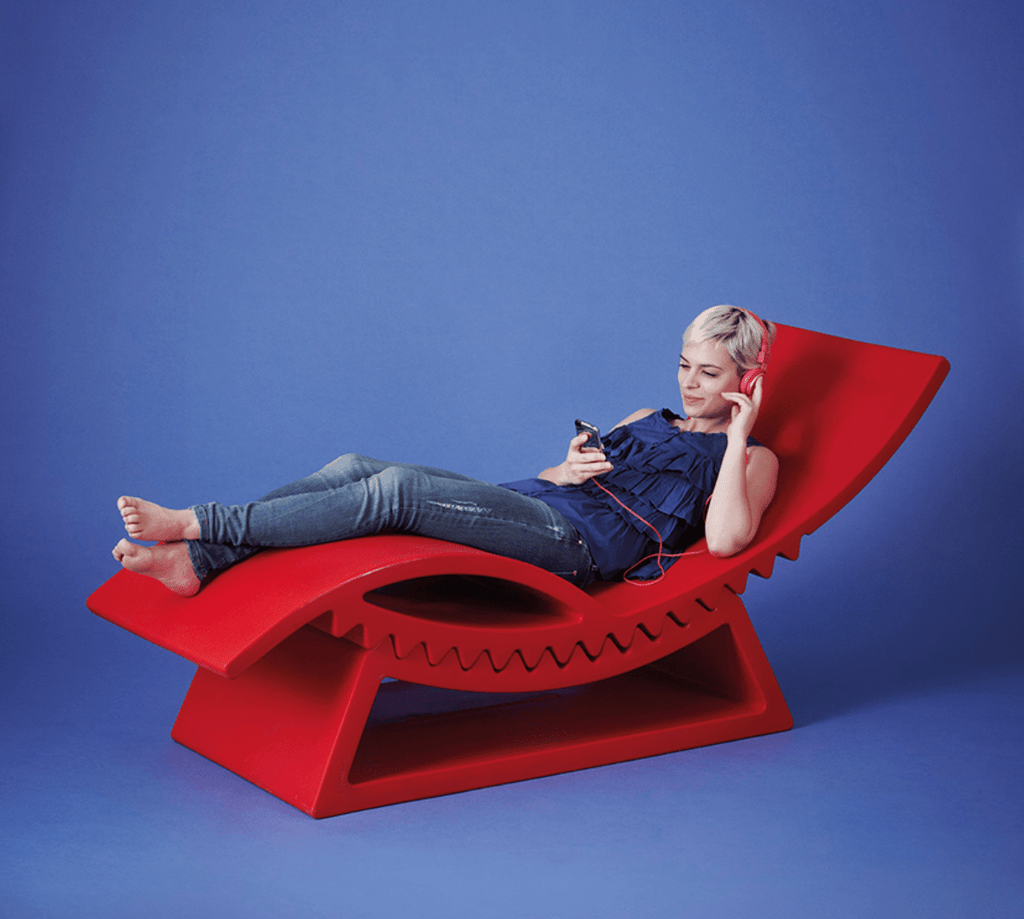 Bain de soleil Tic Tac - Slide design - I.D DECO MARSEILLE