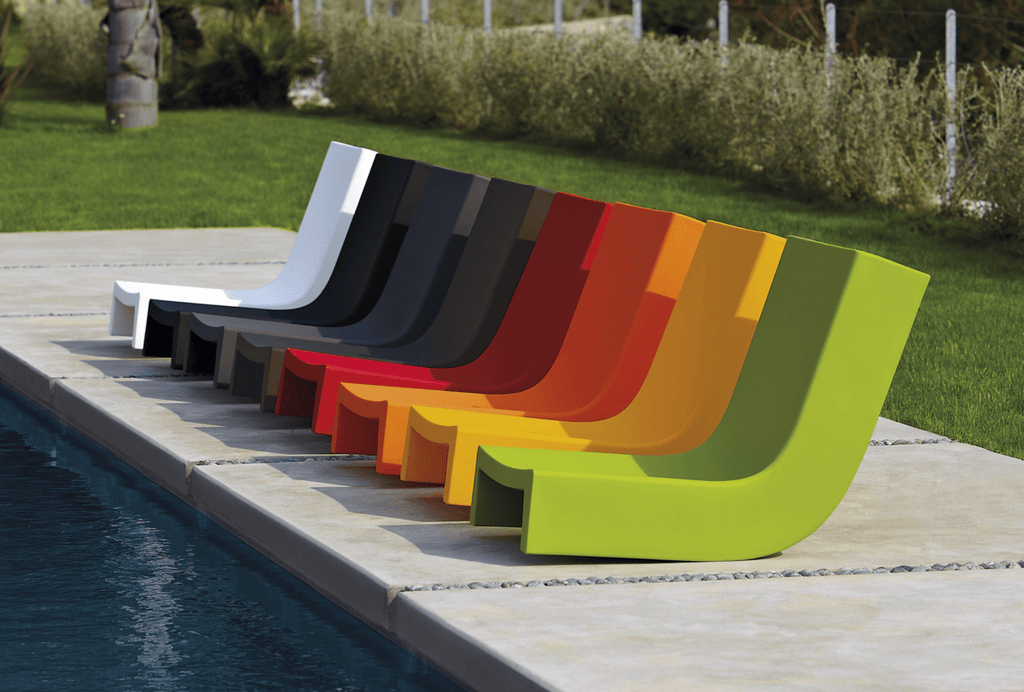 Bain de soleil Twist - Slide design (13 couleurs) - I.D DECO MARSEILLE