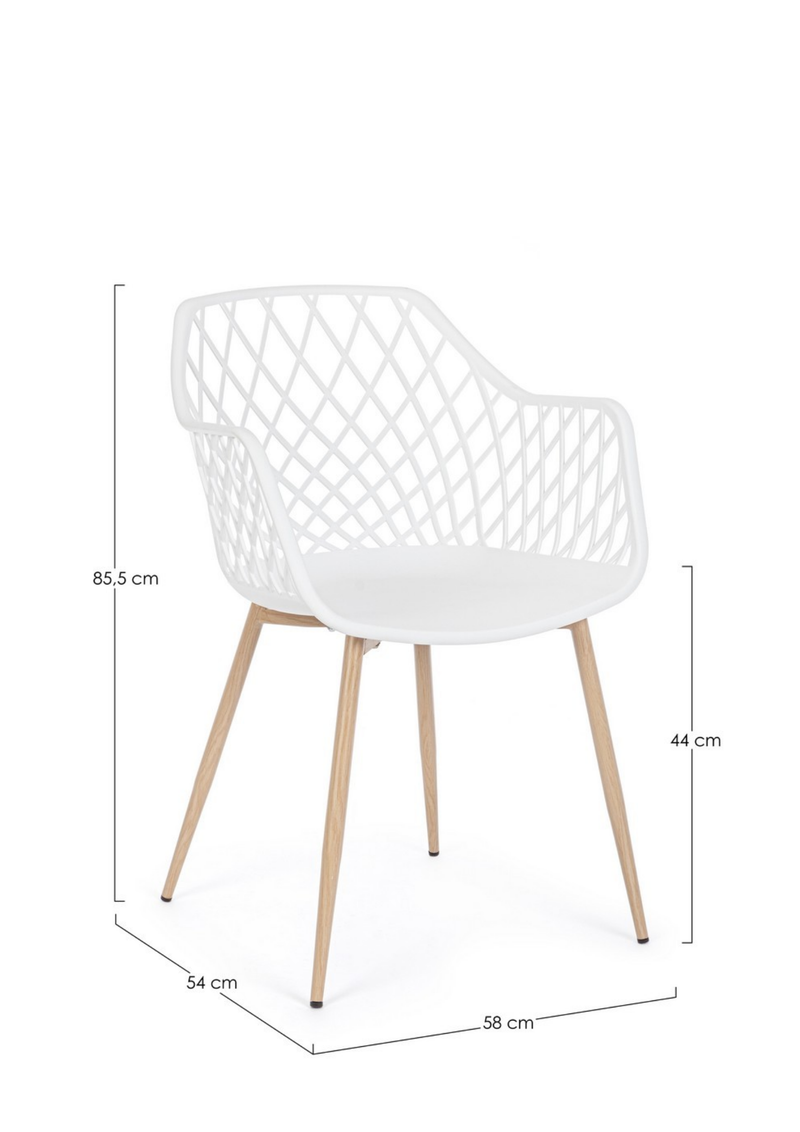 Chaise Kitop Blanc
