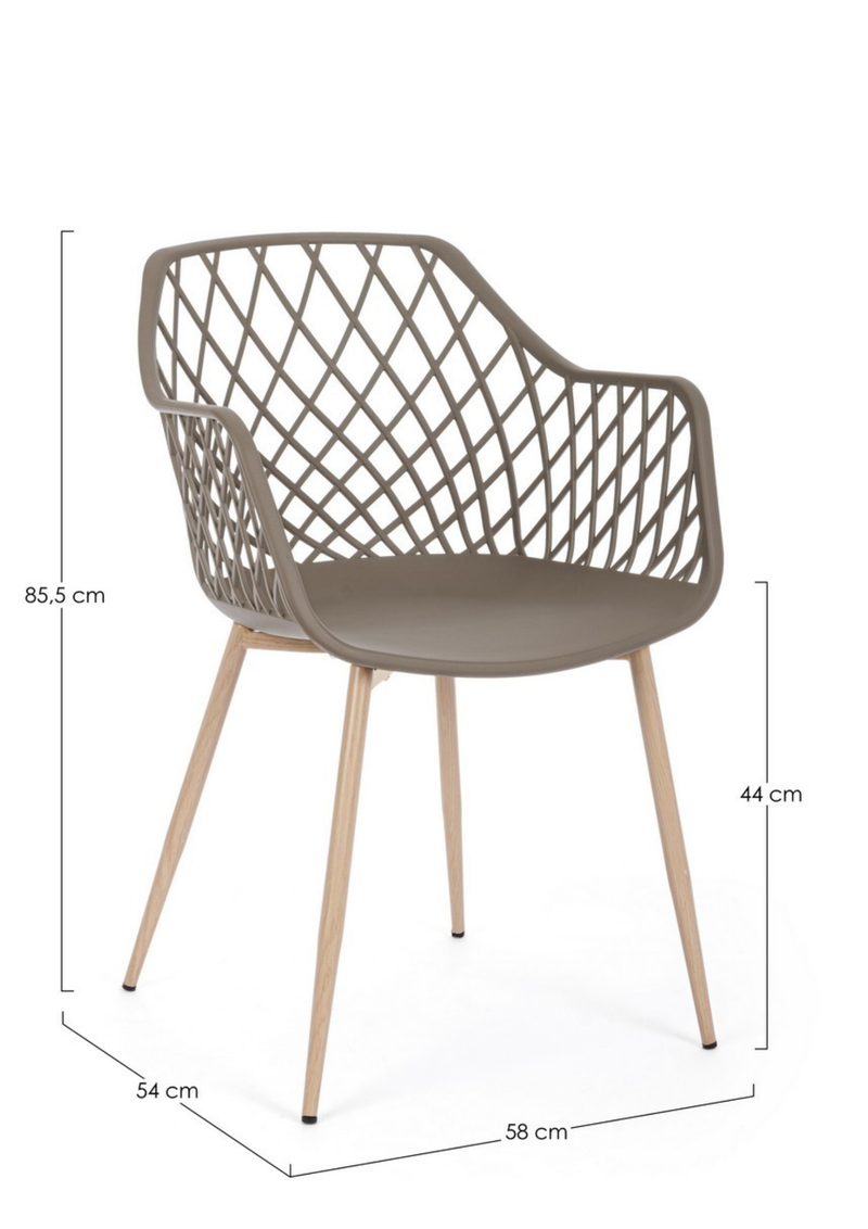 Chaise Kitop Taupe