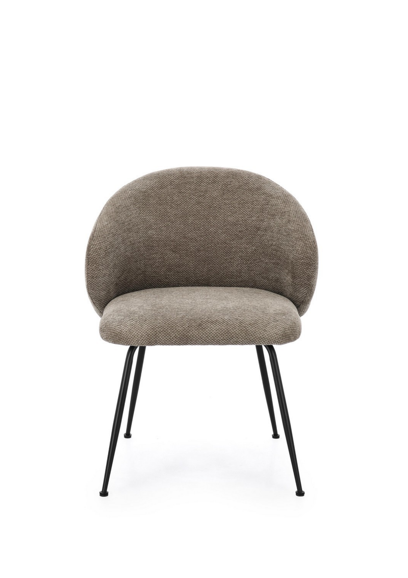 Chaise Sengei Taupe Foncé