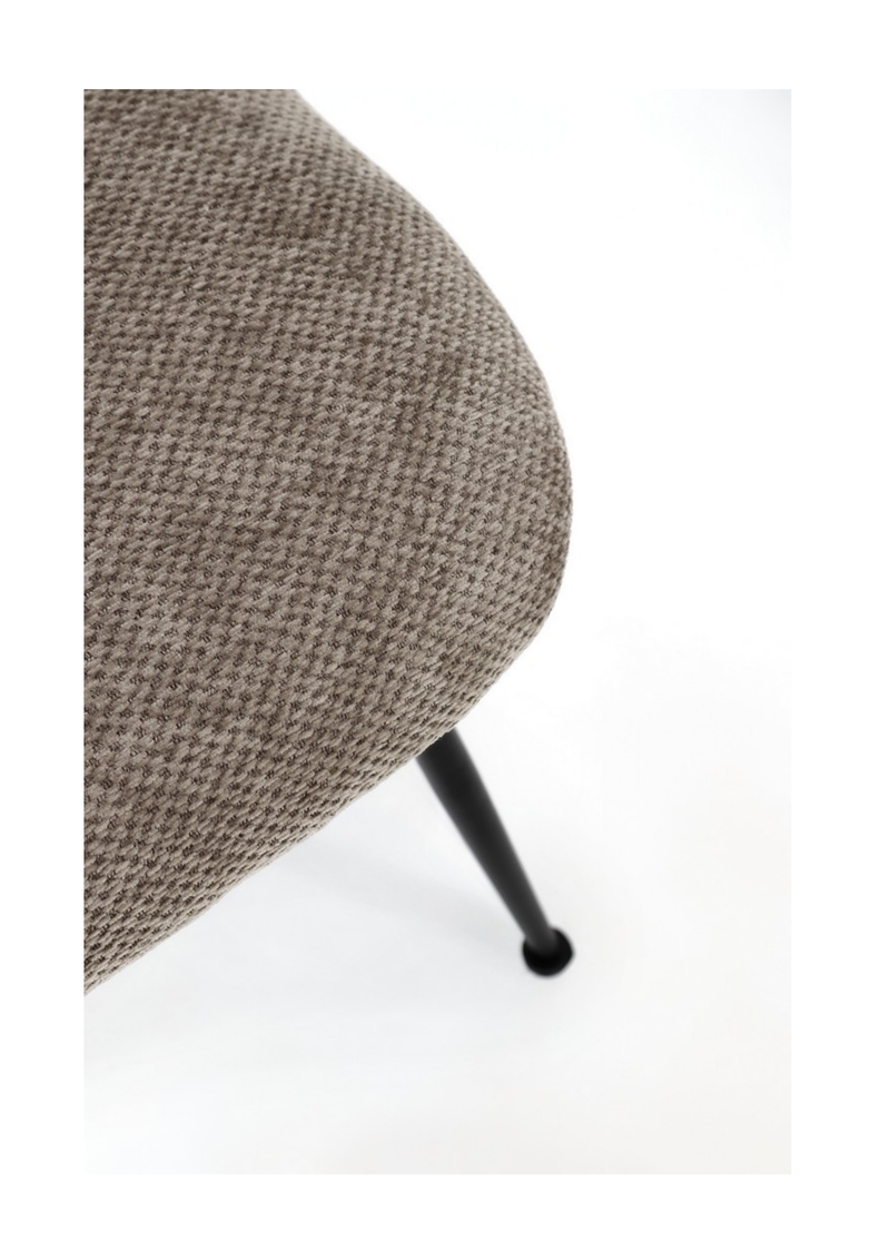 Chaise Sengei Taupe Foncé